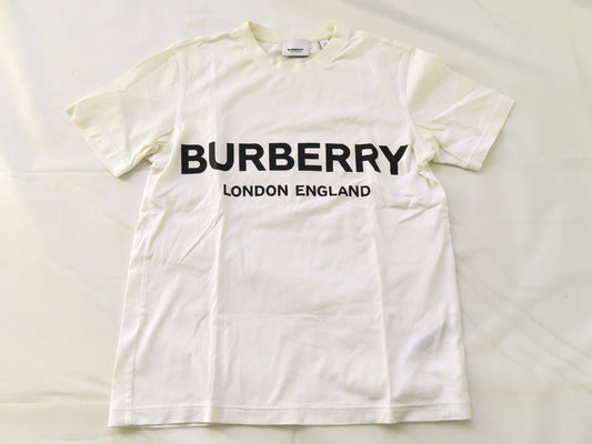 BURBERRY T-shirt logo white top