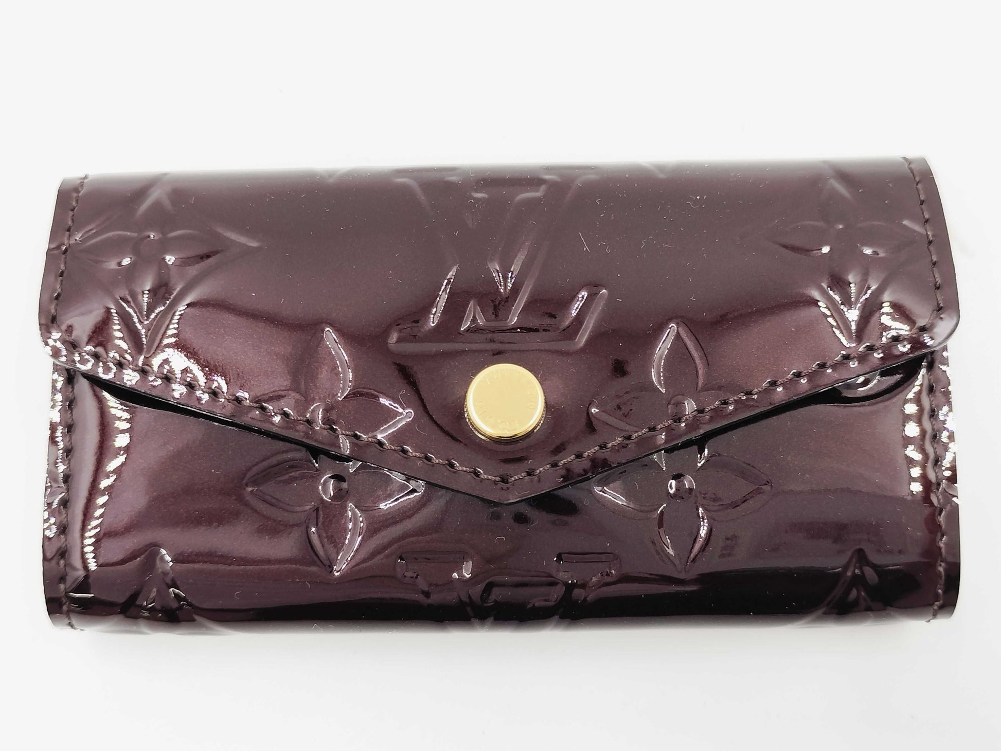 LOUIS VUITTON Vernis M93517 Multicle 4-Row Wallet