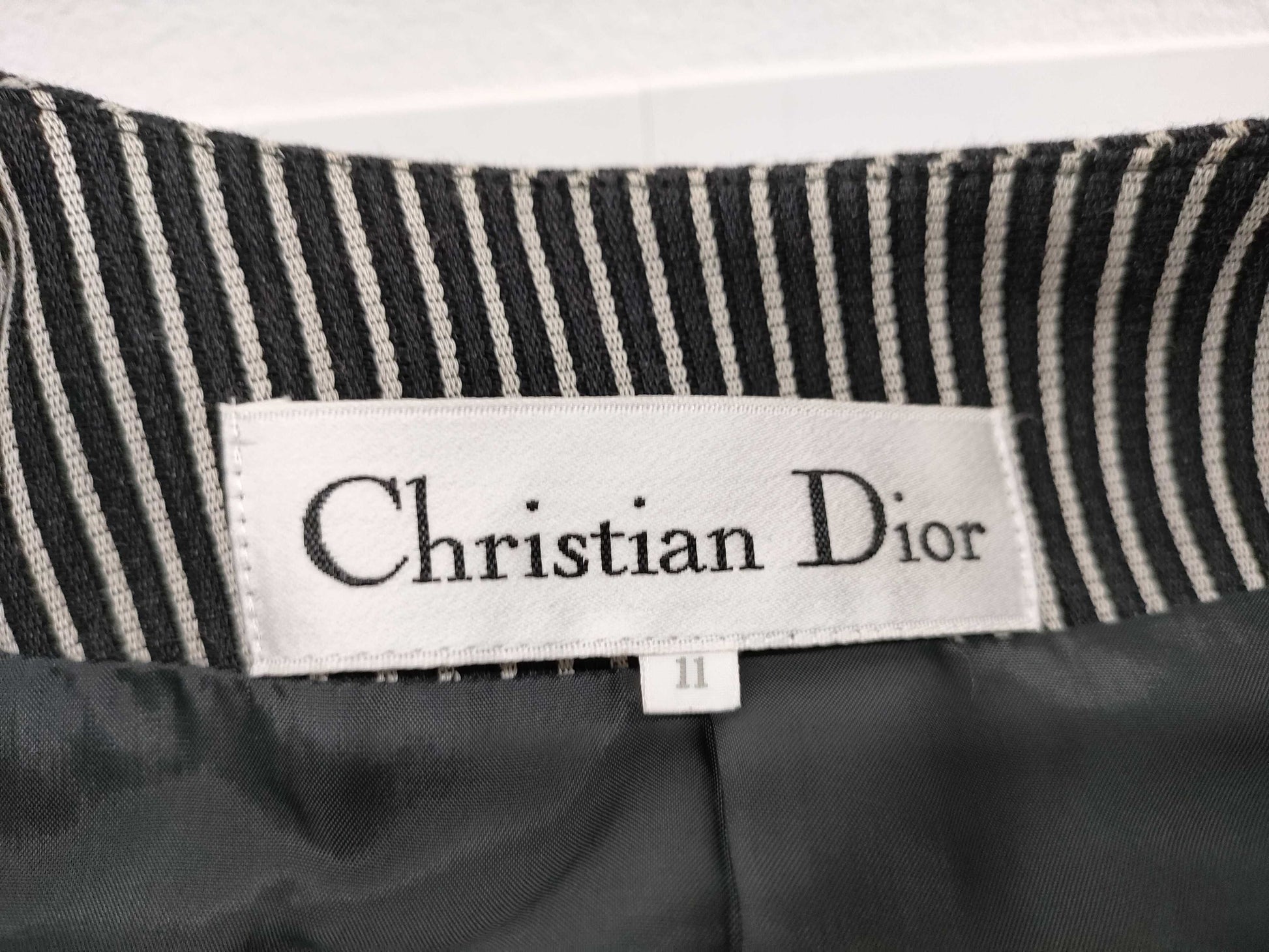 Dior Striped Tailored Jacket