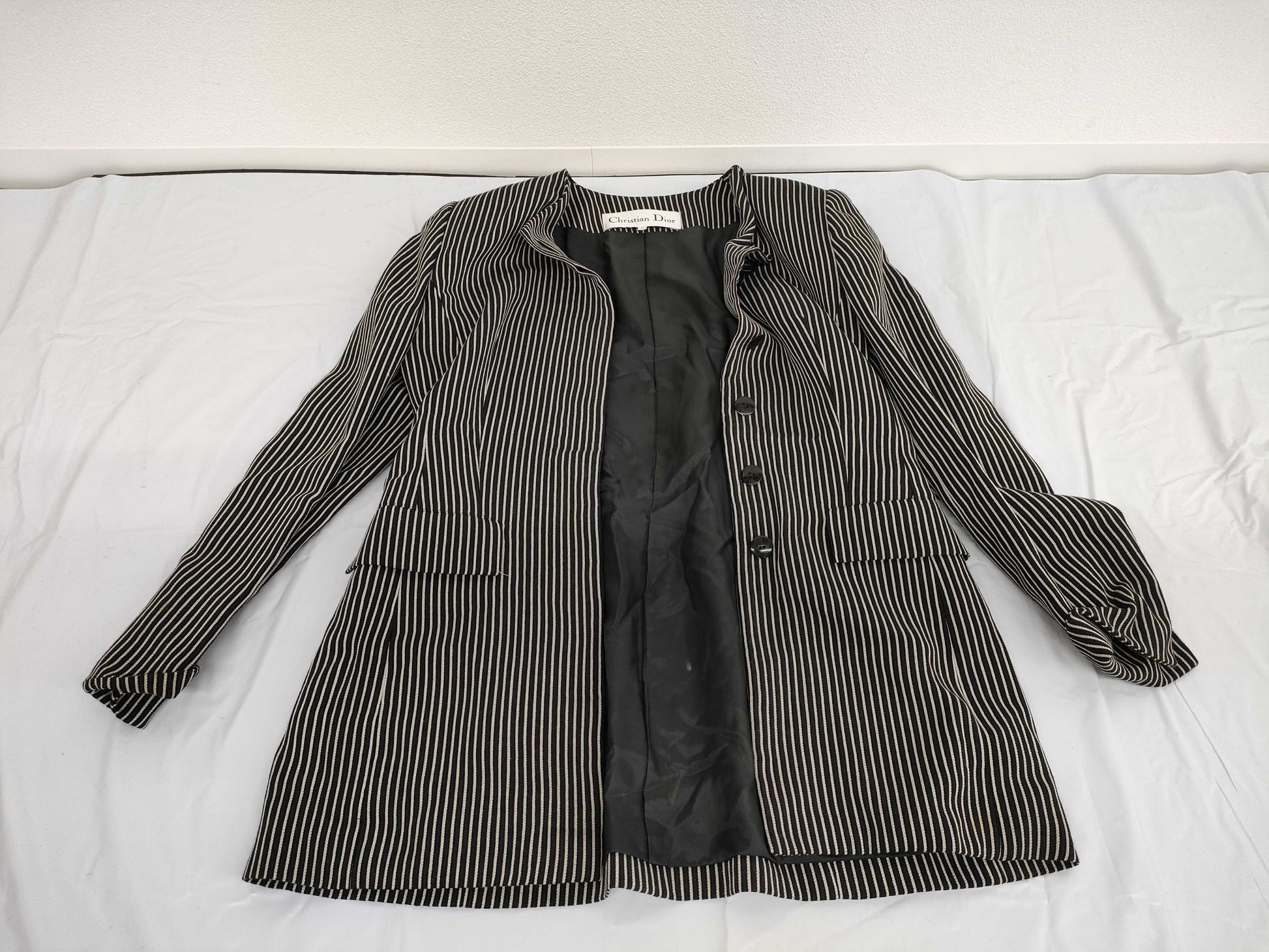 Dior Striped Tailored Jacket
