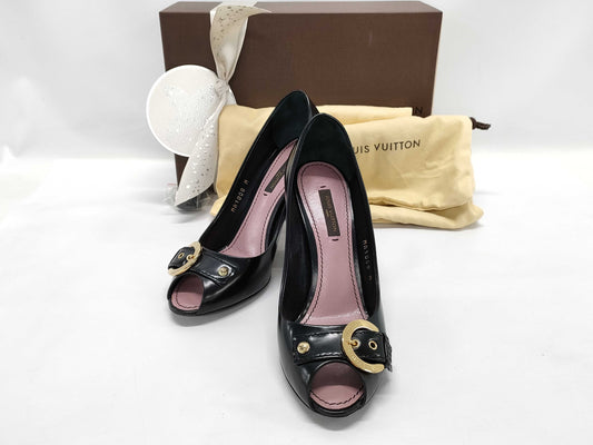LOUIS VUITTON open-toe heel sandals
