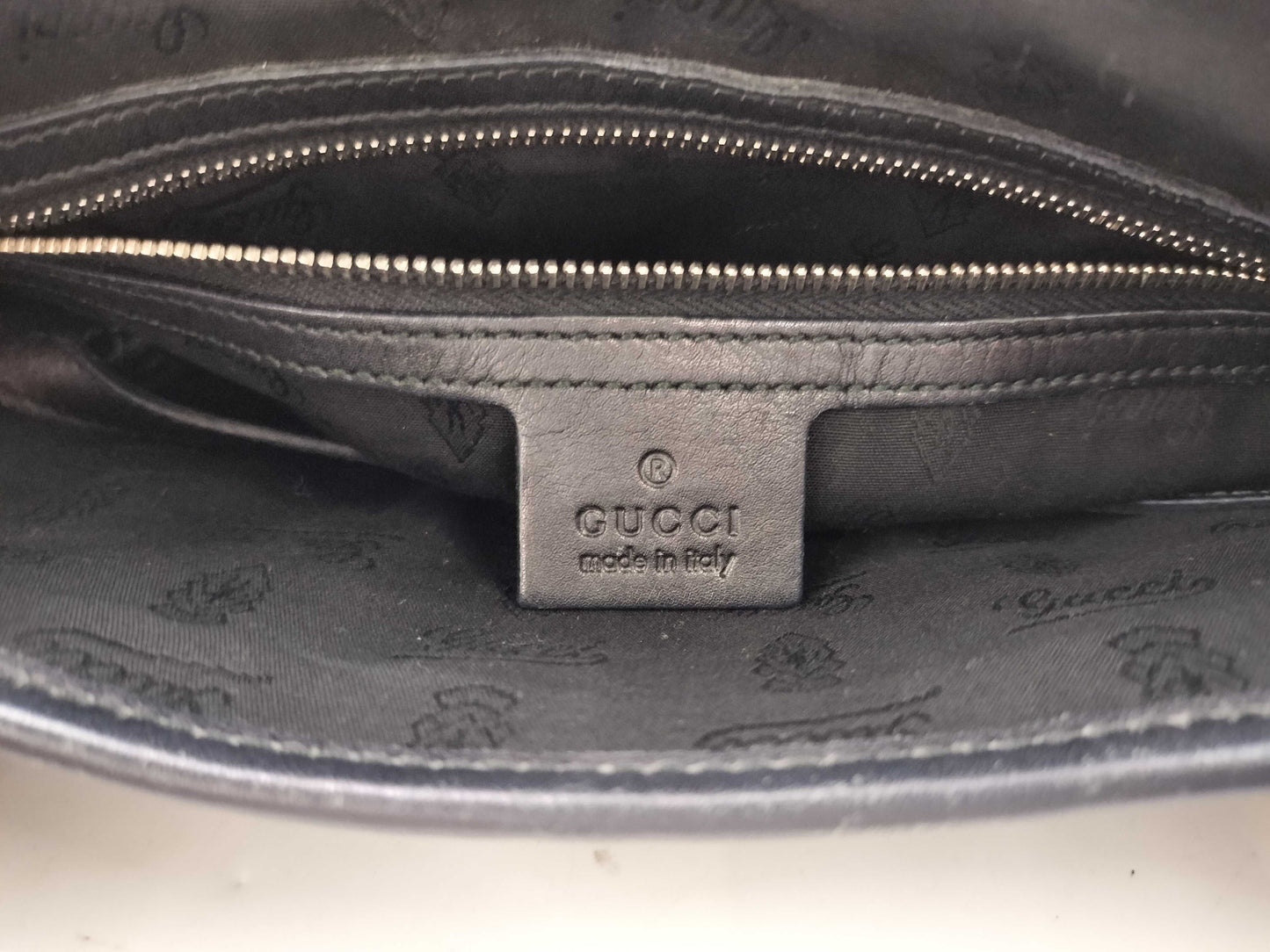 GUCCI 232956 520981 Leather Black Handbag