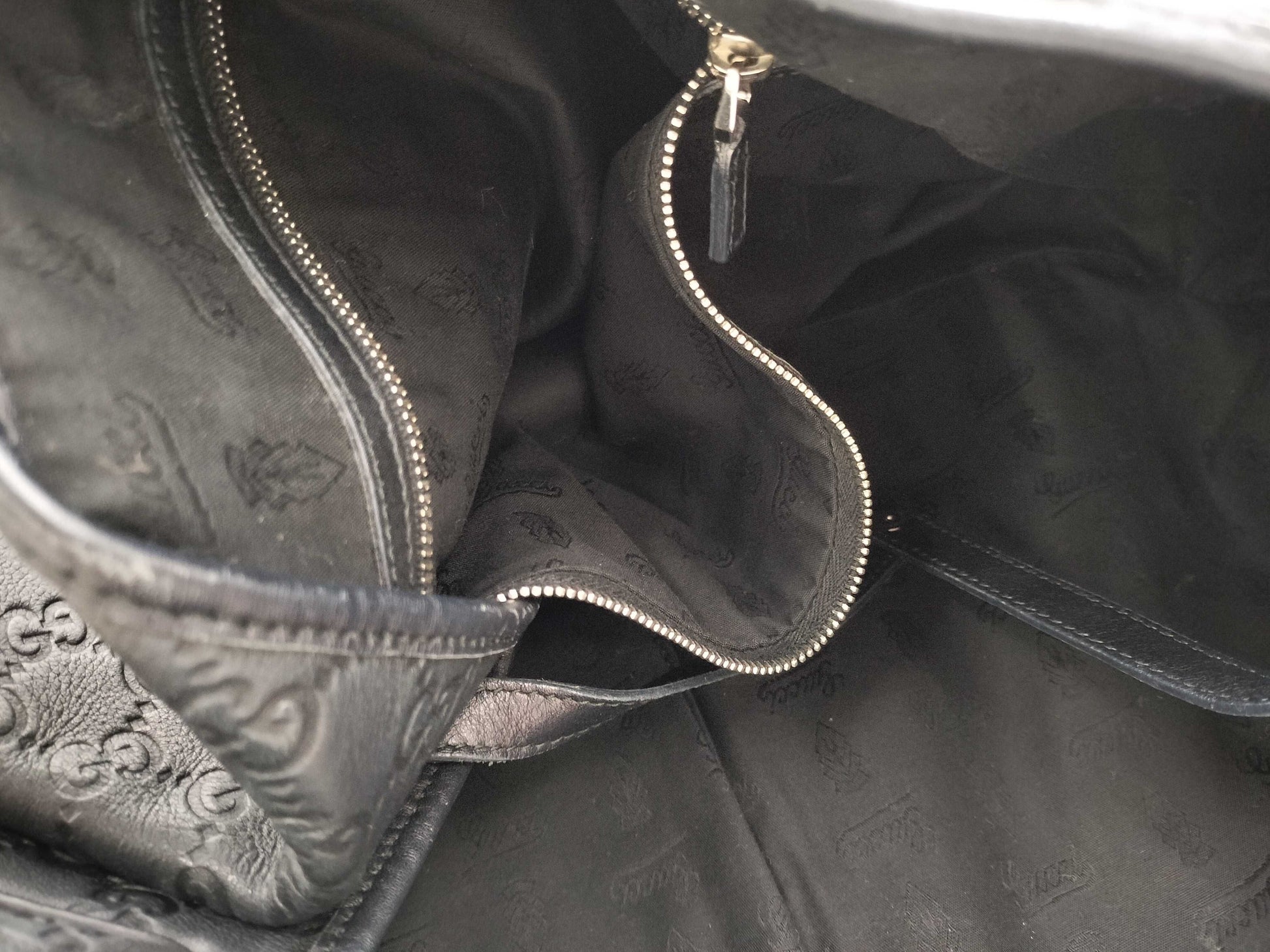 GUCCI 232956 520981 Leather Black Handbag
