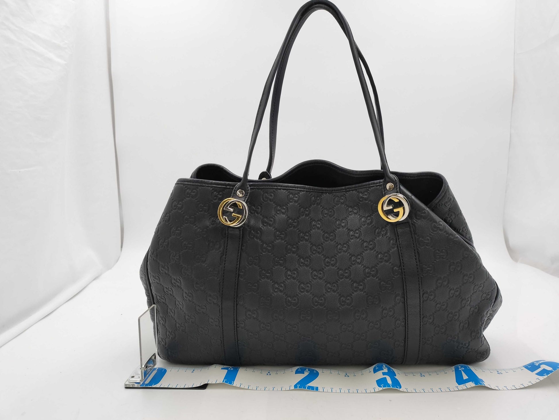 GUCCI 232956 520981 Leather Black Handbag