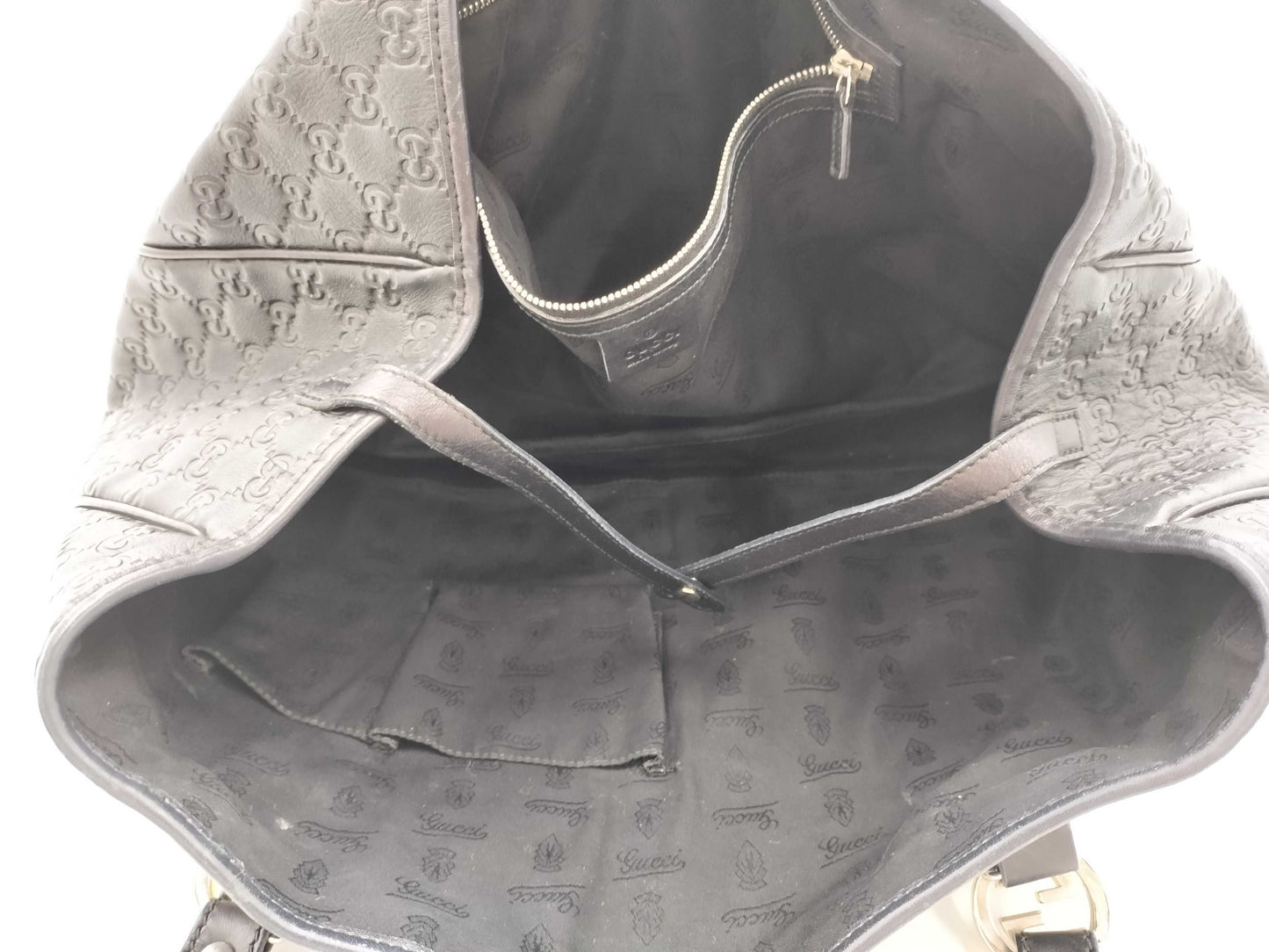 GUCCI 232956 520981 Leather Black Handbag