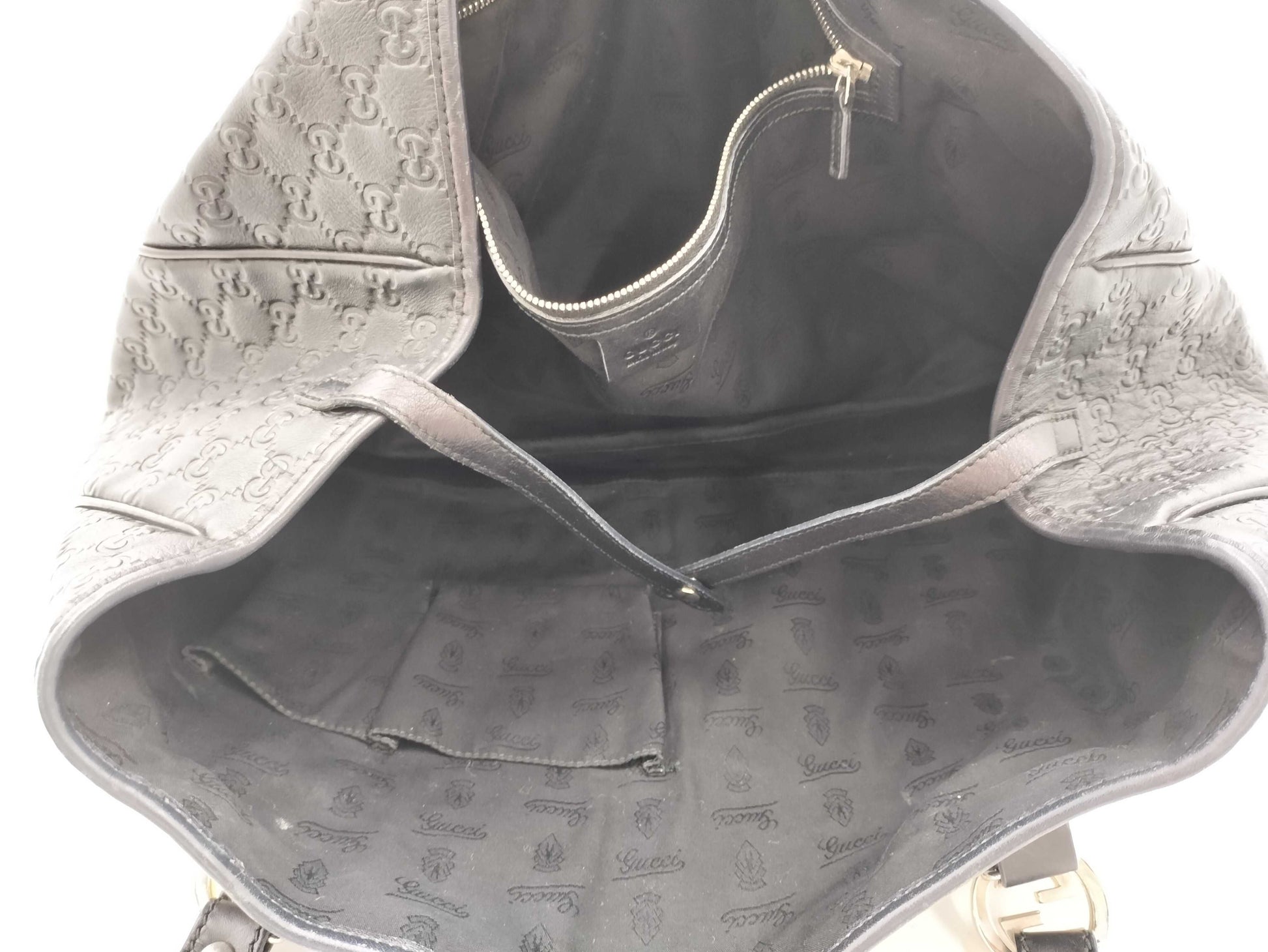 GUCCI 232956 520981 Leather Black Handbag