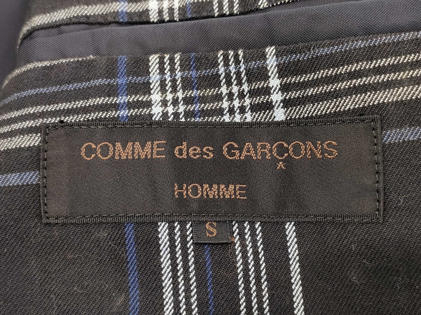COMME des GARCONS Checkered Jacket