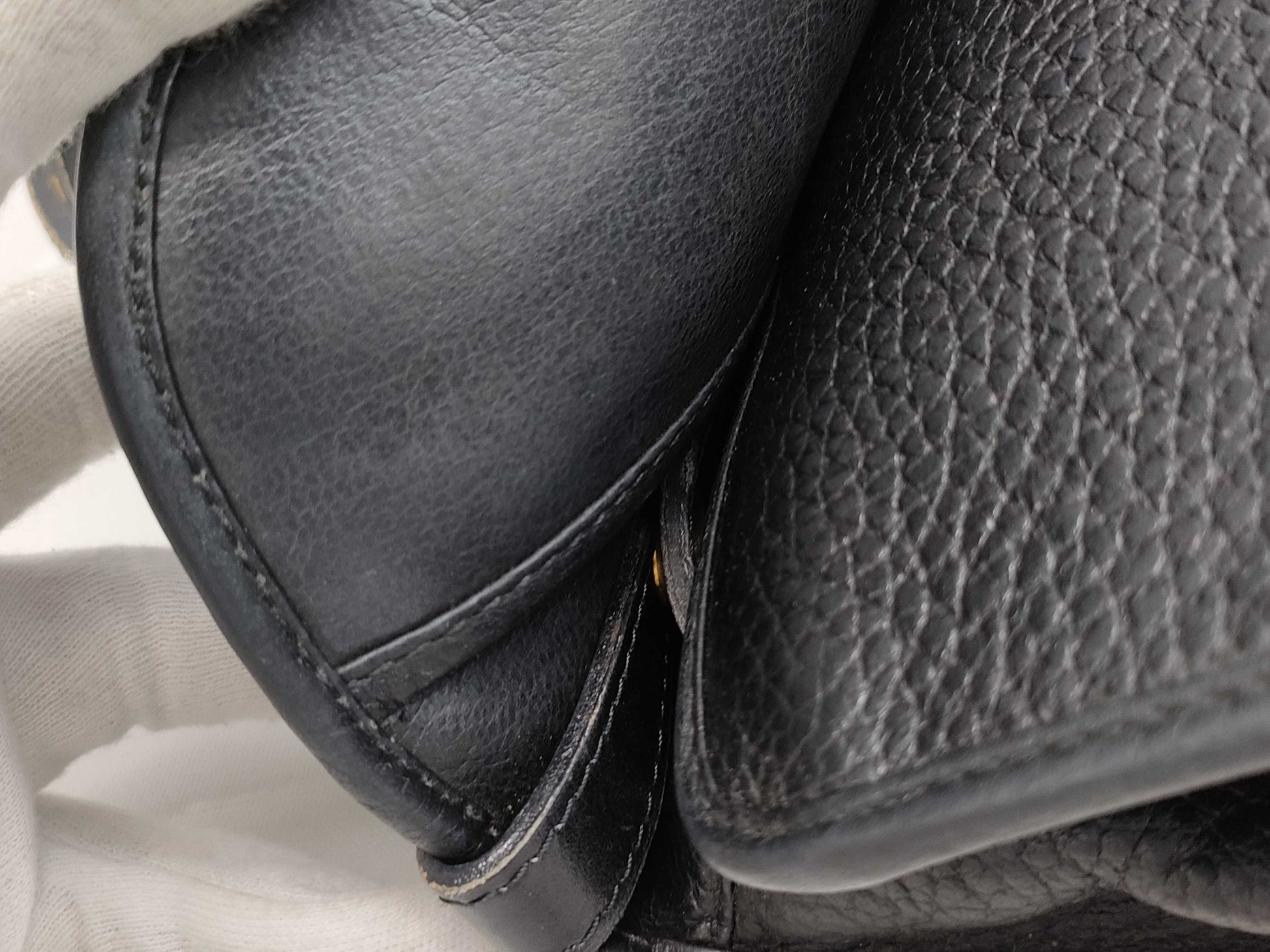 Dior Leather 2-Way Handbag 
