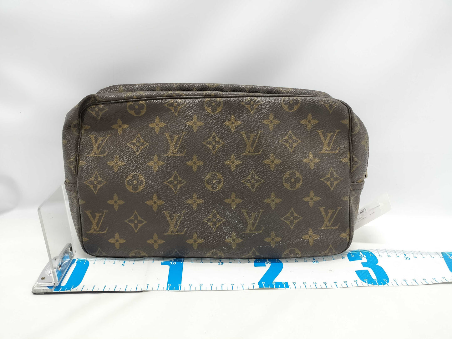LOUIS VUITTON Monogram True Towel Second Bag with Broken Zipper