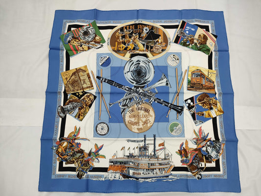 HERMES Carre Jazz Scarf
