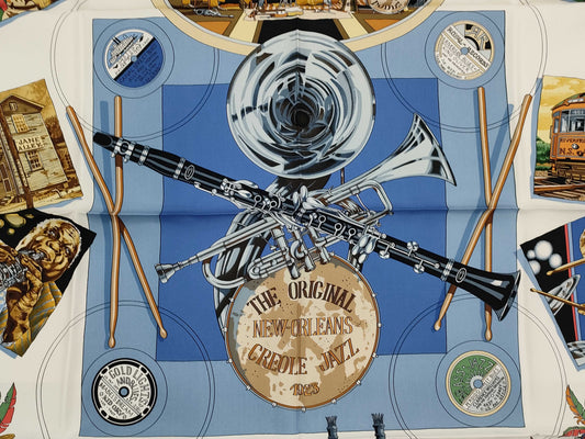 HERMES Carre Jazz Scarf