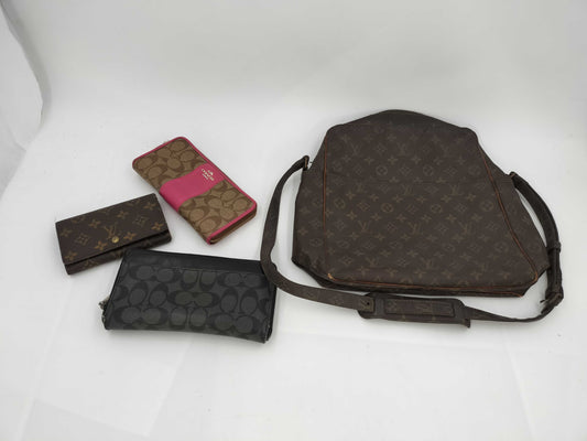 LOUIS VUITTON Monogram Marceau / Porte Monne Zip etc. / Junk Wallet / Bag Set Shoulder Bag
