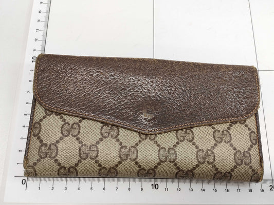 GUCCI 01 03 110 Supreme Sherry Wallet