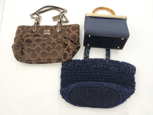 COACH Signature 14138 / Anteprima Mist Wire / Kanematsu Bamboo *3 Bag