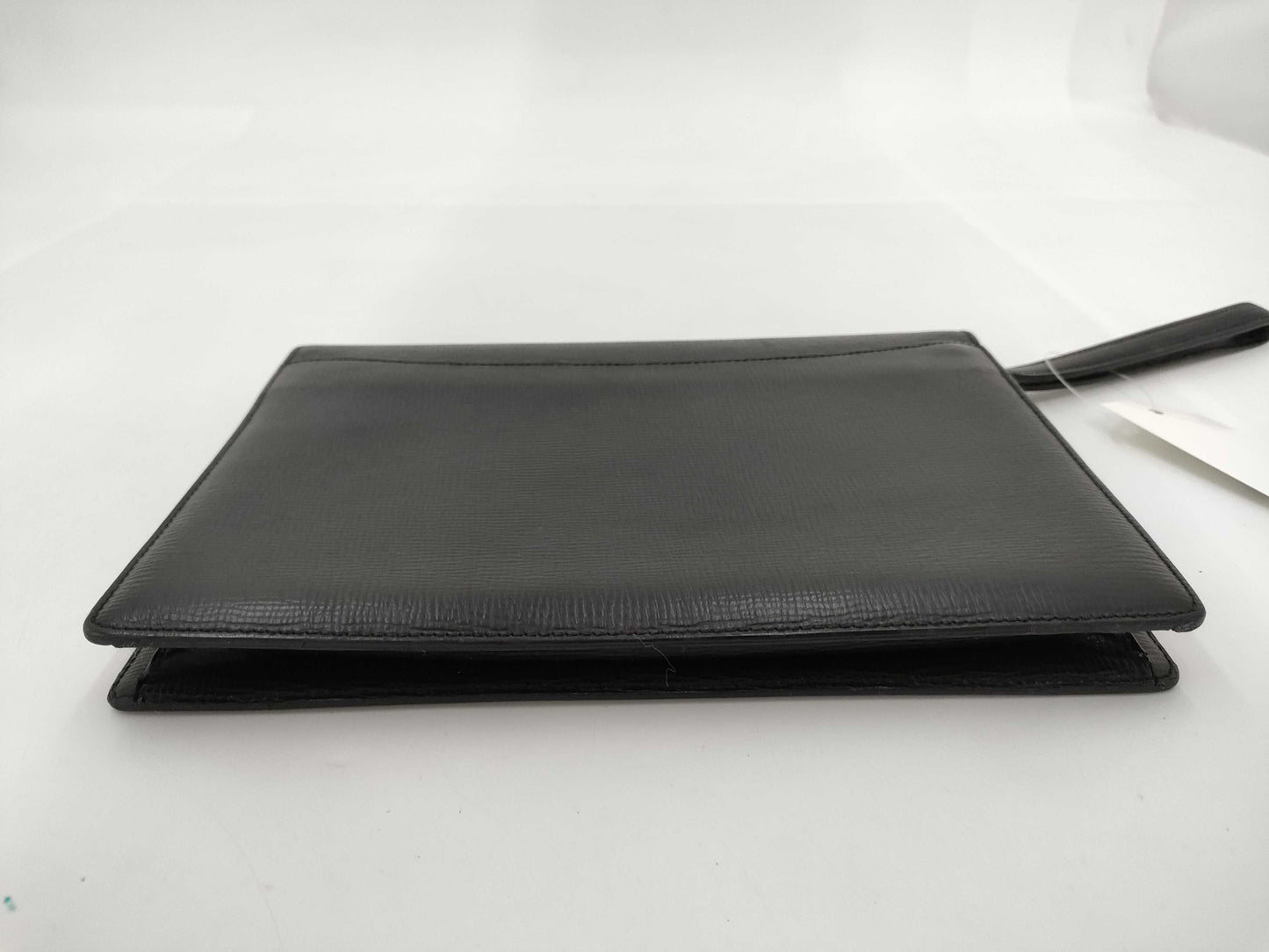 LOEWE Leather Anagram Clutch Bag Black Clutch Bag
