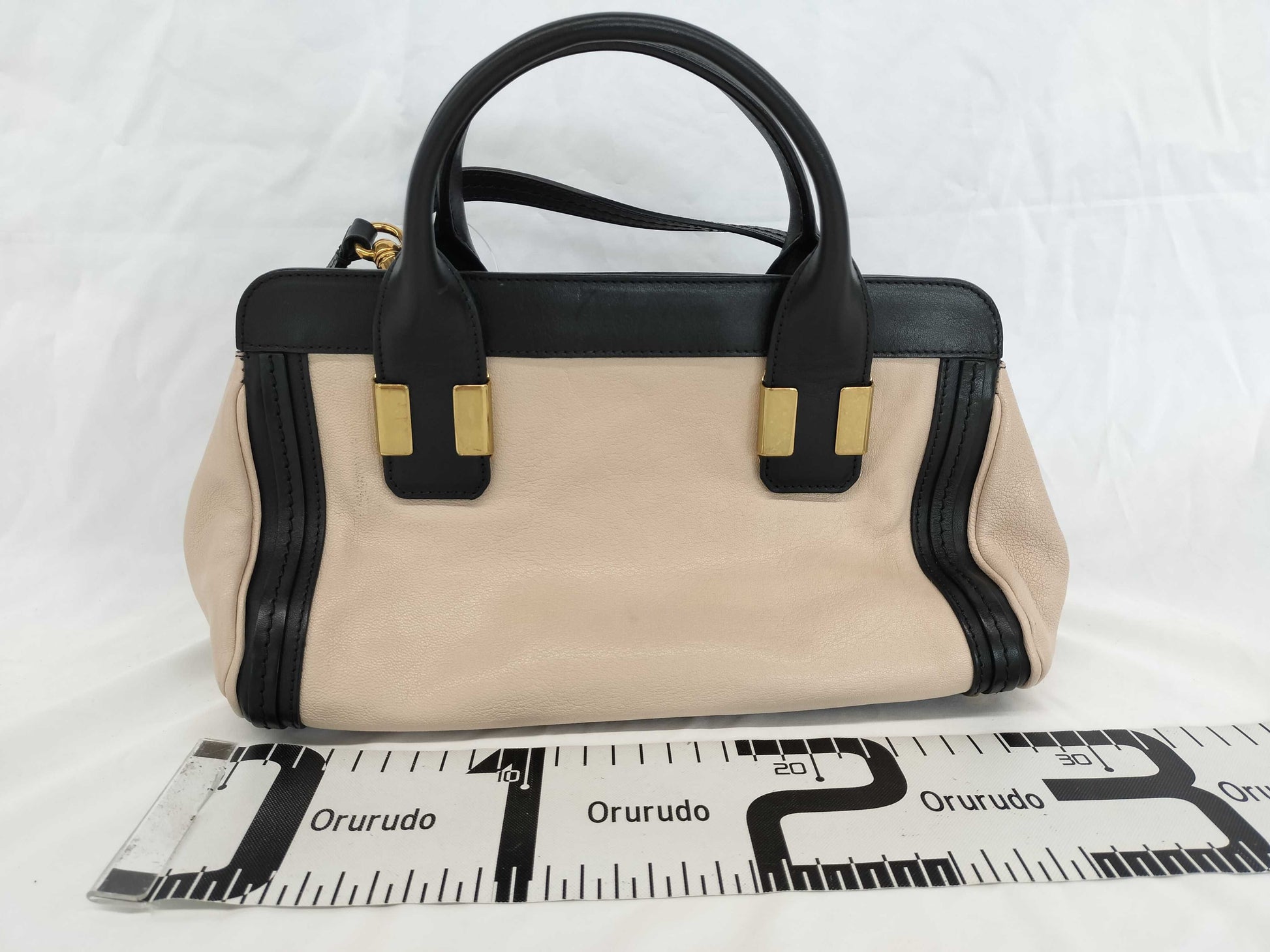 Chloe Alice Two-tone 2-Way Handbag Shoulder Bag Handbag