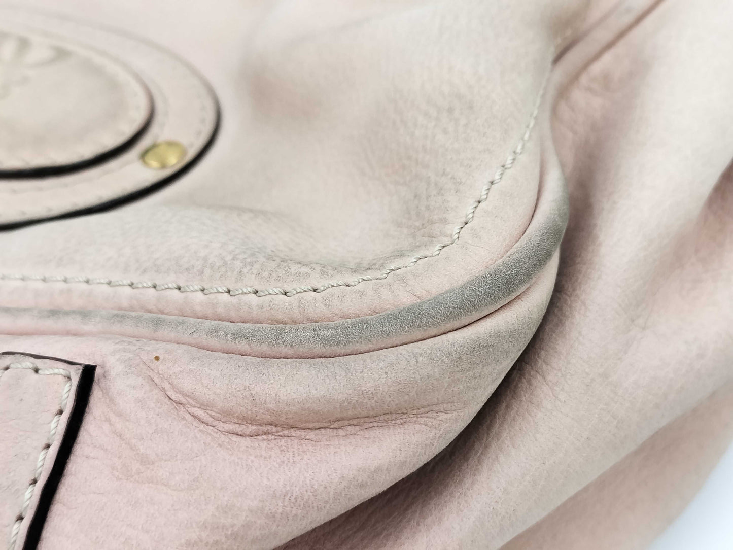 LOEWE Anagram Madrid Leather Tote Handbag
