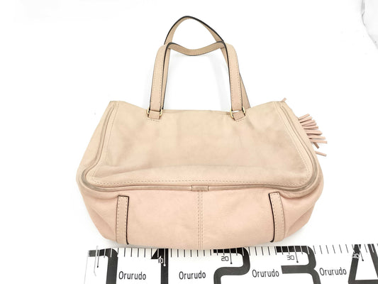 LOEWE Anagram Madrid Leather Tote Handbag