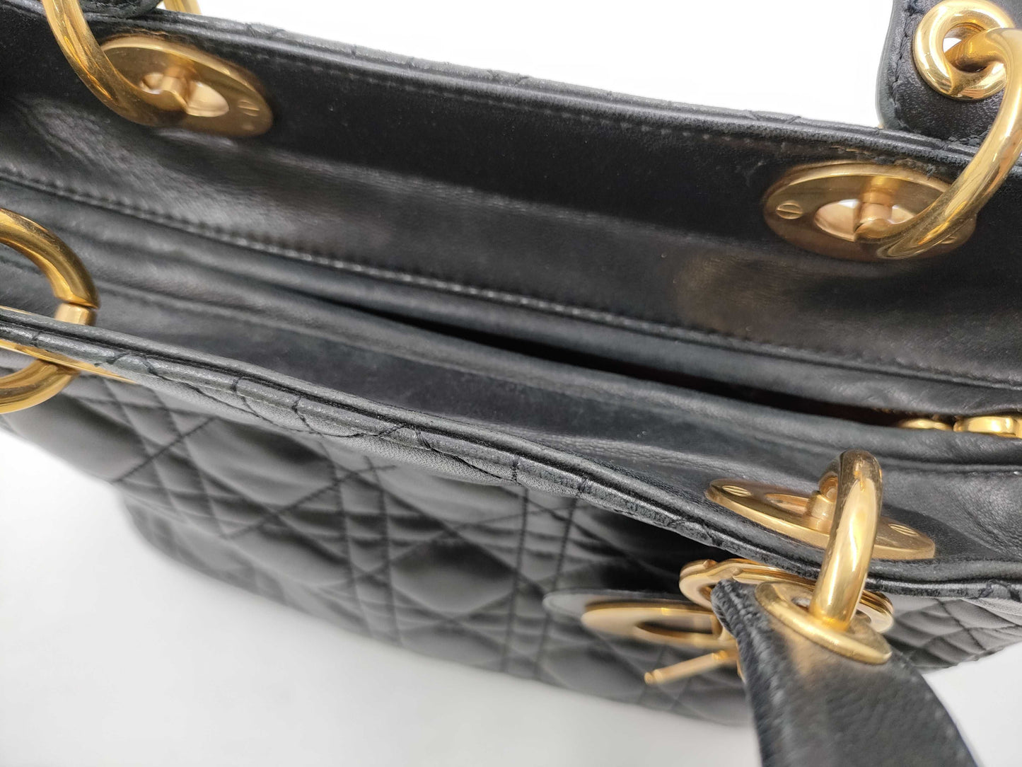 Dior Lady Dior Lamb Handbag