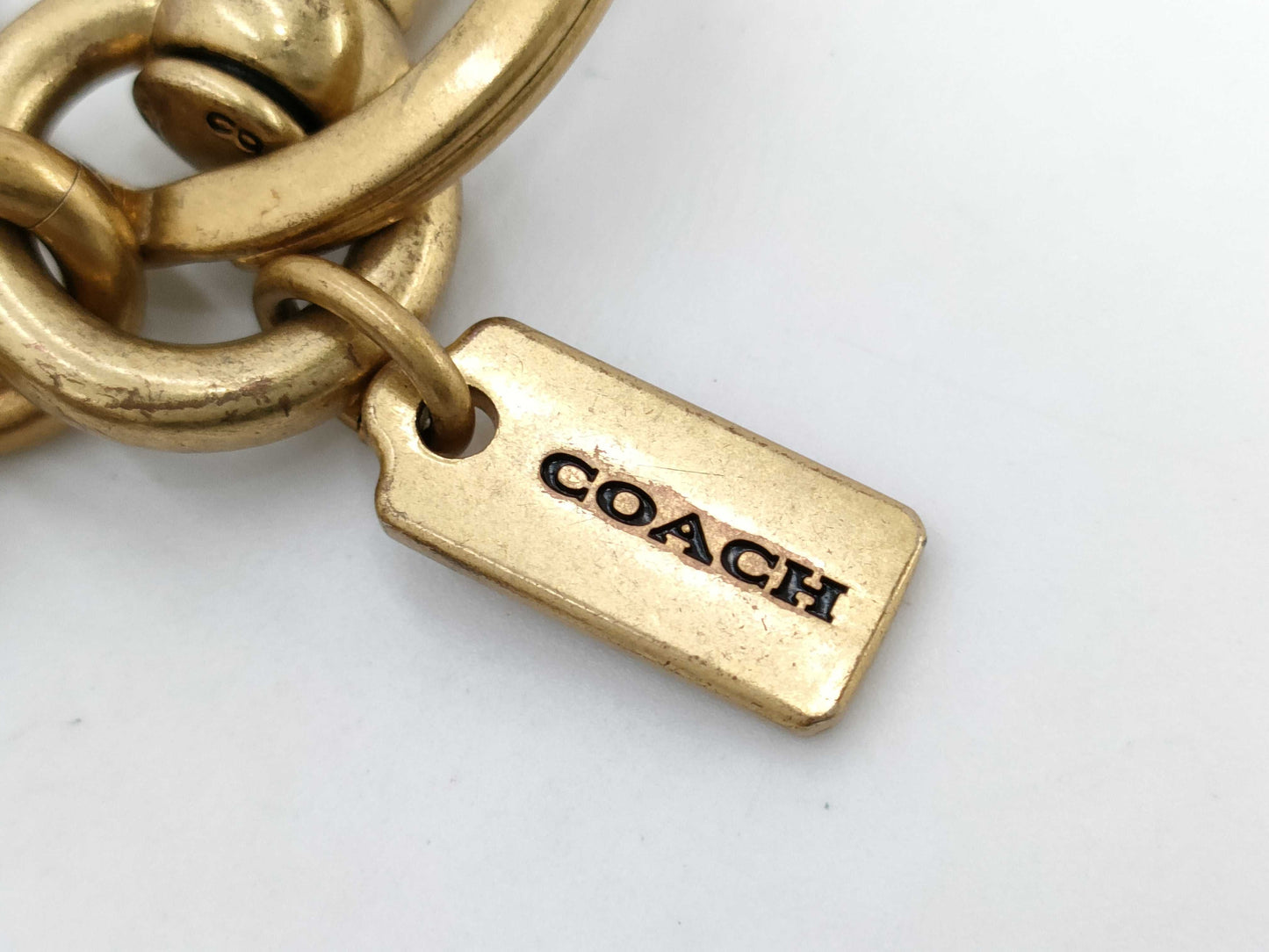COACH Cherry Bag Charm Key Case/Key Holder