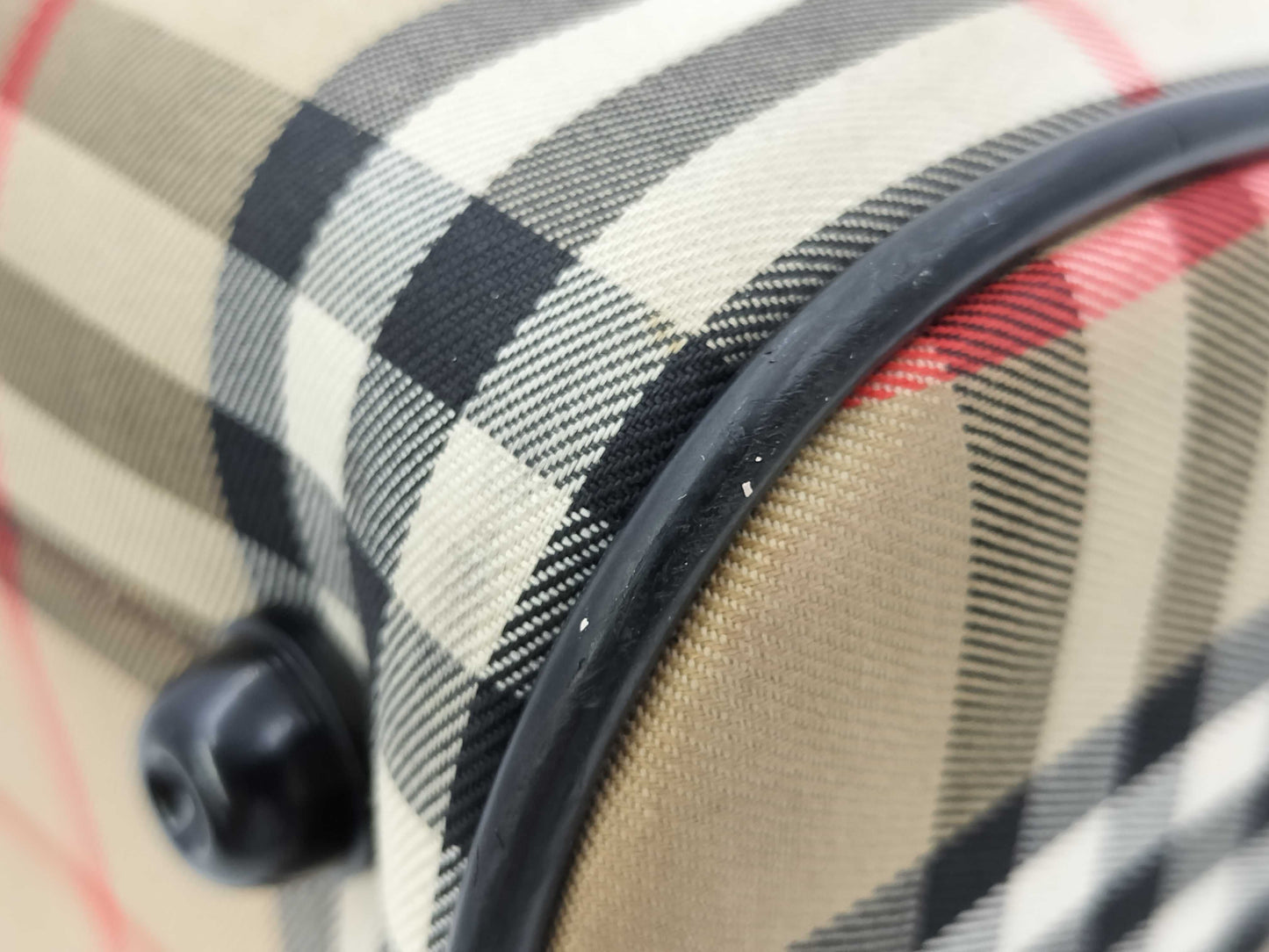 BURBERRY Check Handbag