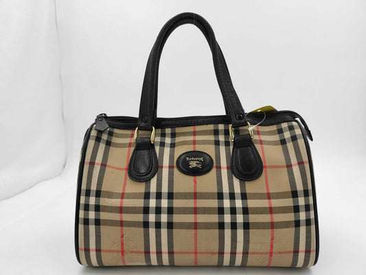 BURBERRY Check Handbag