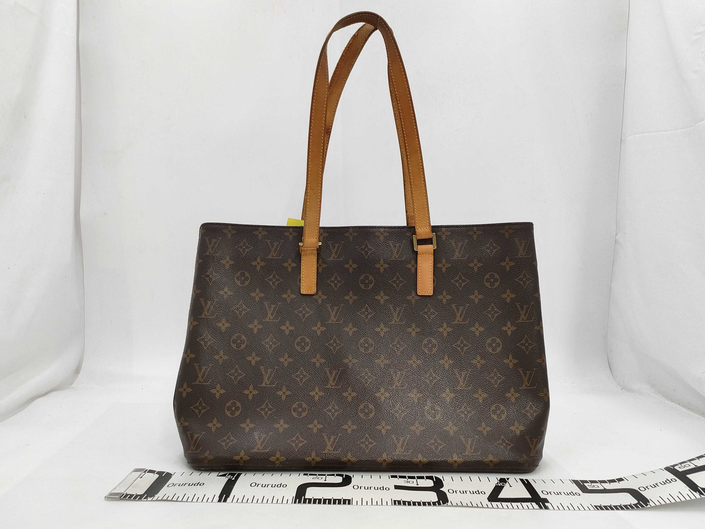 LOUIS VUITTON Monogram M51155 Luco Tote Bag with Torn Base