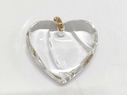 Baccarat Crystal Heart Necklace