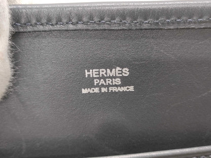 HERMES □K Evelyn Evelyn 1 Toile H Shoulder Bag