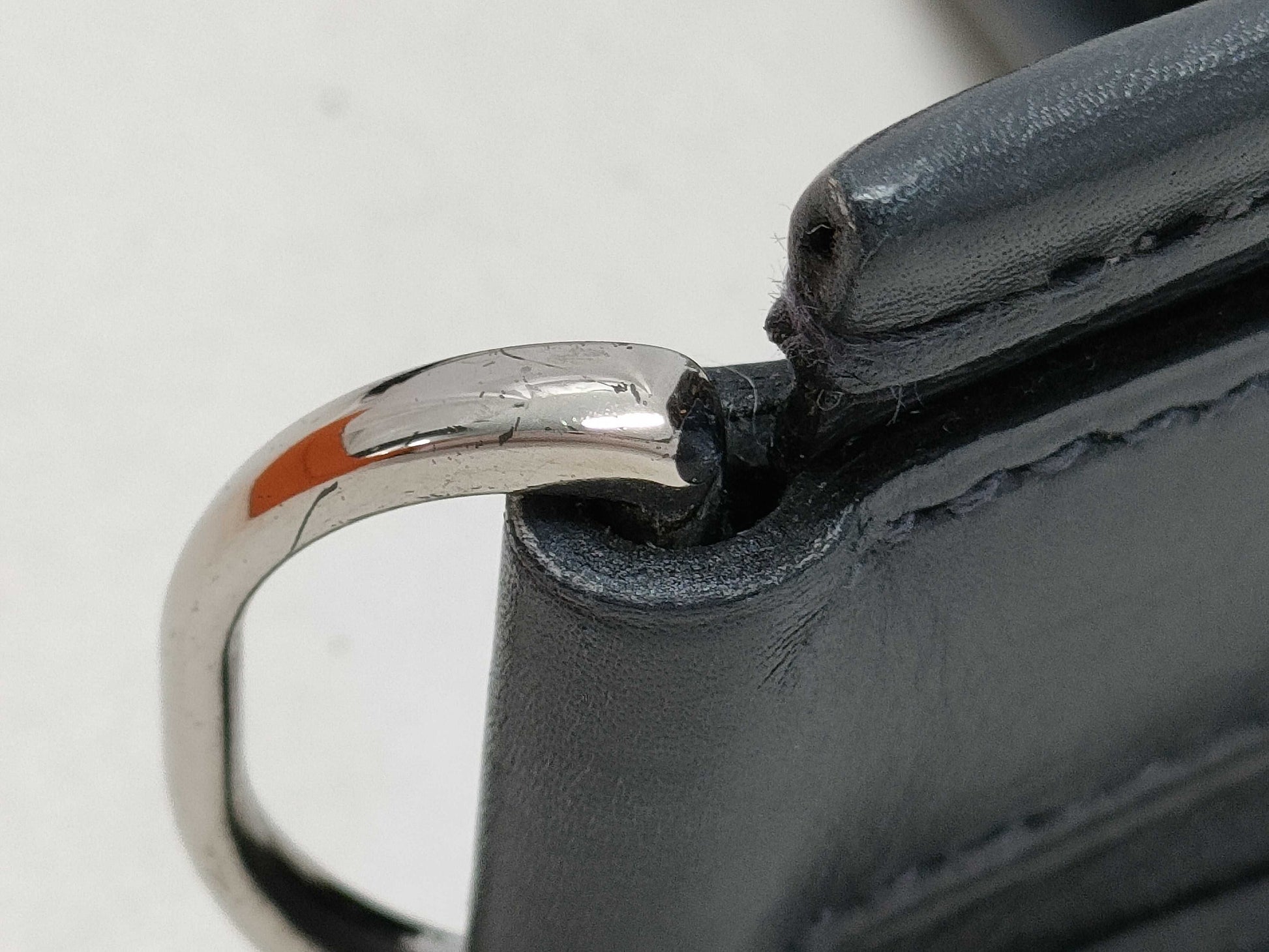 HERMES □K Evelyn Evelyn 1 Toile H Shoulder Bag