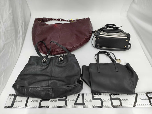 Coach, Marc Jacobs, Furla, Kate Spade 4-piece handbag set