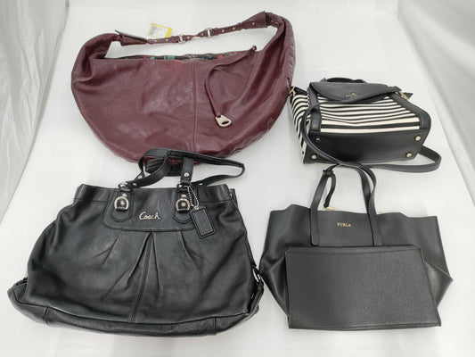 Coach, Marc Jacobs, Furla, Kate Spade 4-piece handbag set