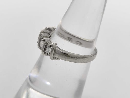 D0.50ct PT900 4.4g Ring 