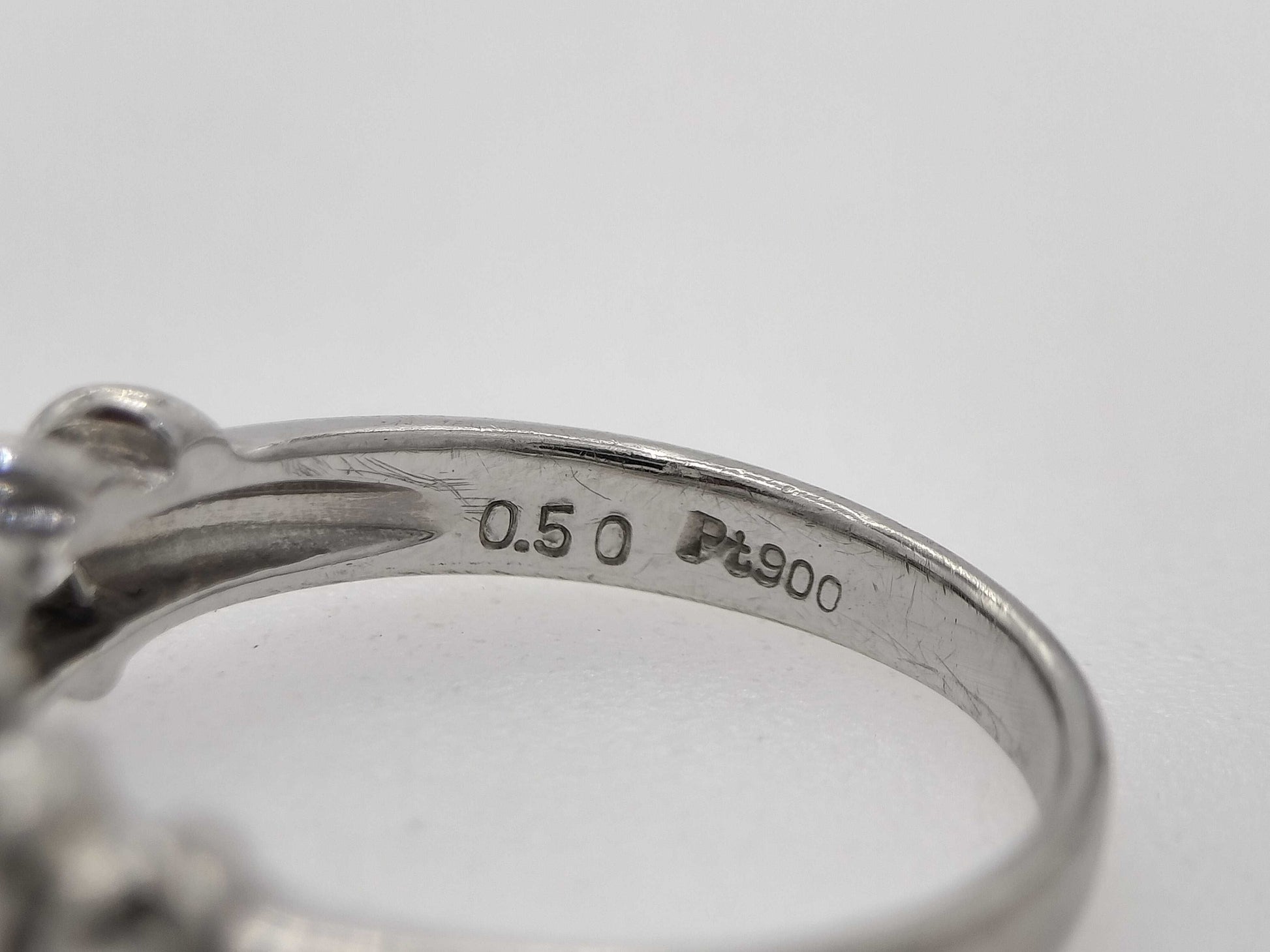 D0.50ct PT900 4.4g Ring 