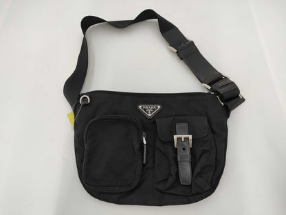 PRADA Nylon Prada Waist Pouch Waist Bag