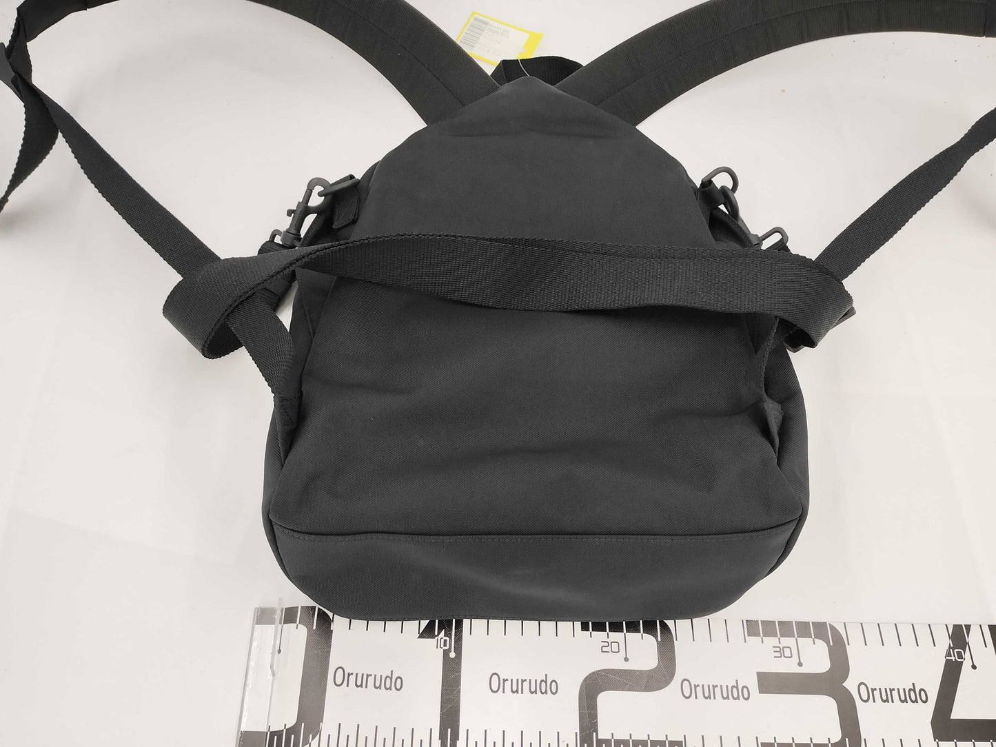 BALENCIAGA Nylon Backpack, Black