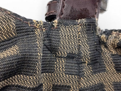 FENDI Zucca Mamma Bucket Handbag