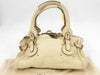 Chloe Paddington White Leather Handbag