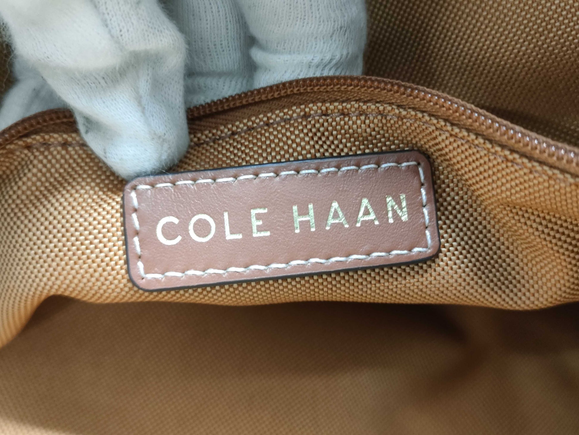 Cole Haan Straw Tote 2-Way Shoulder Bag