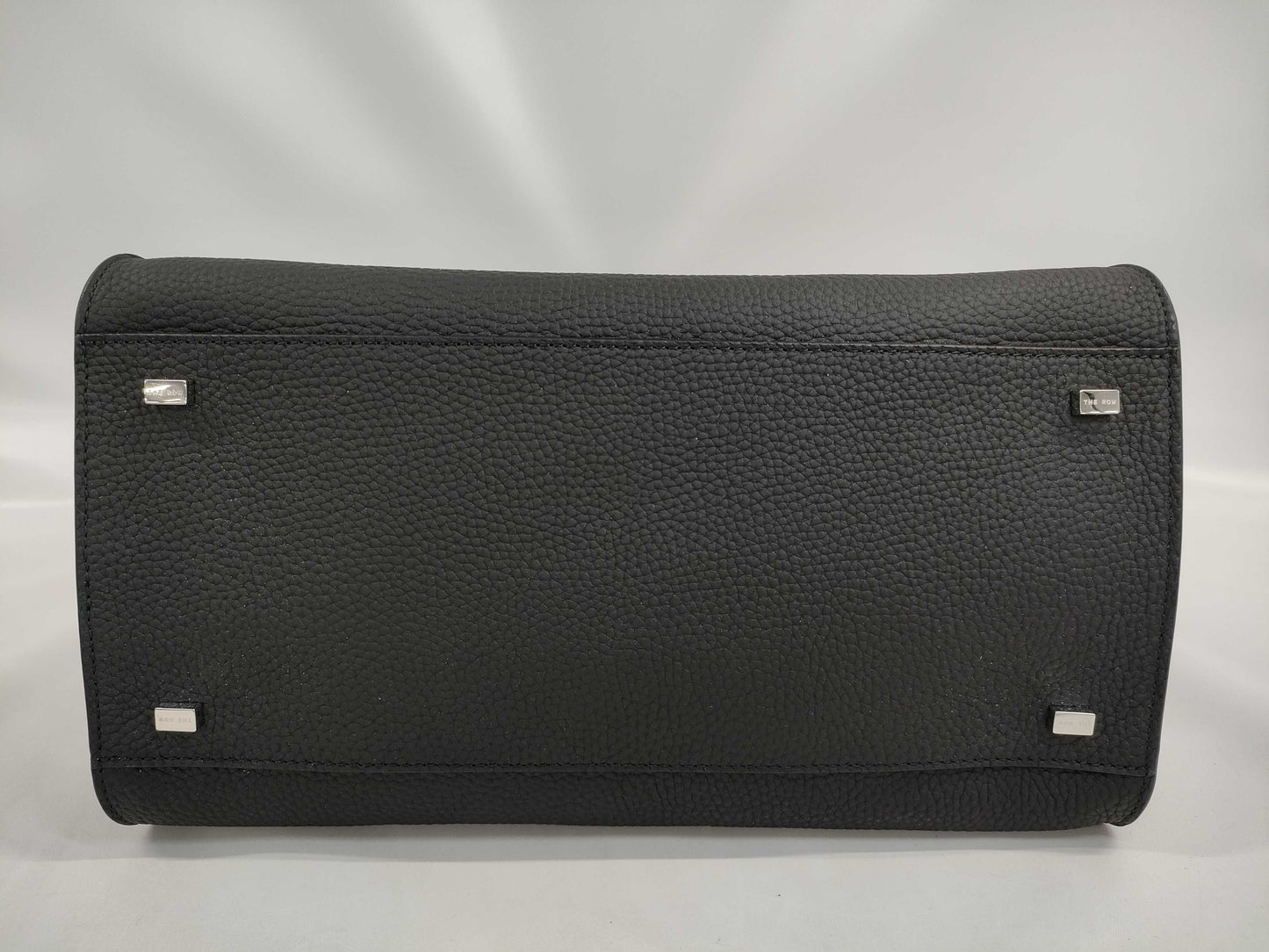 The Row Soft Margaux 12 Black Handbag