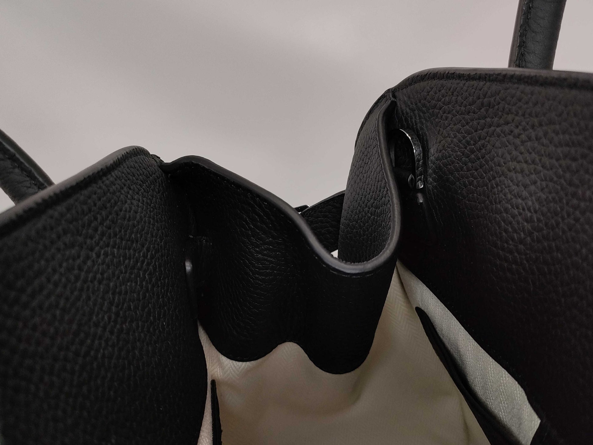 The Row Soft Margaux 12 Black Handbag