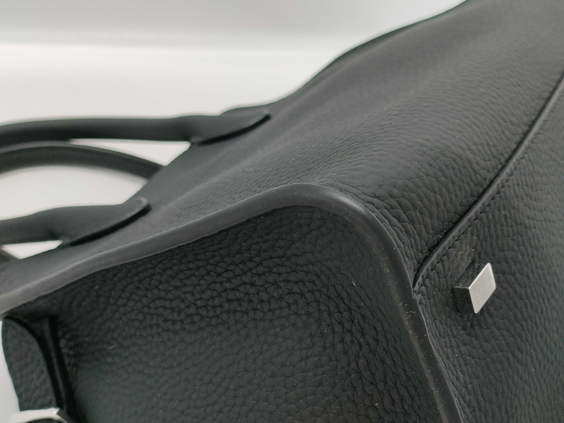 The Row Soft Margaux 10 Black Handbag