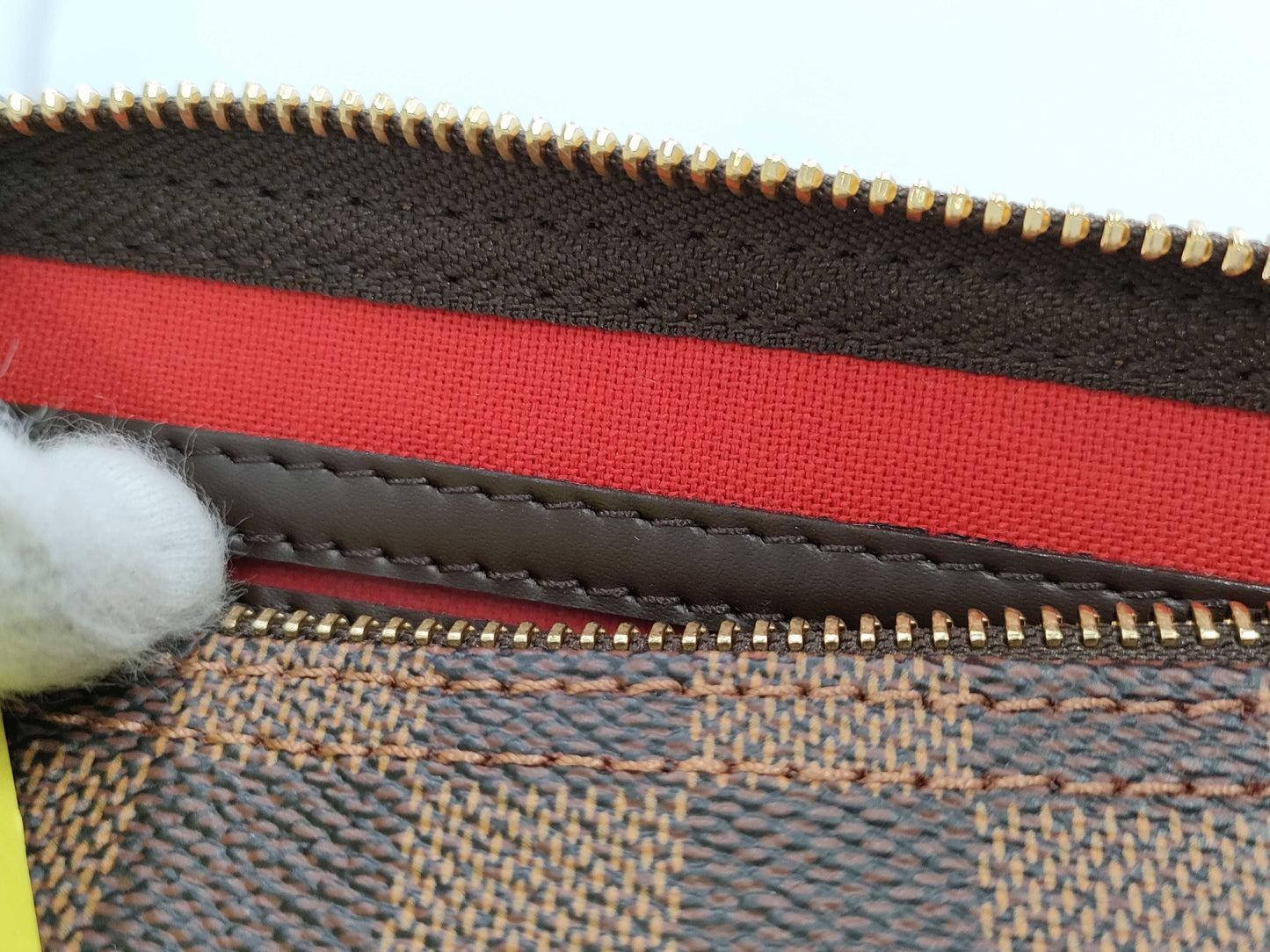 LOUIS VUITTON Damier N41523 Speedy 35 Boston Bag