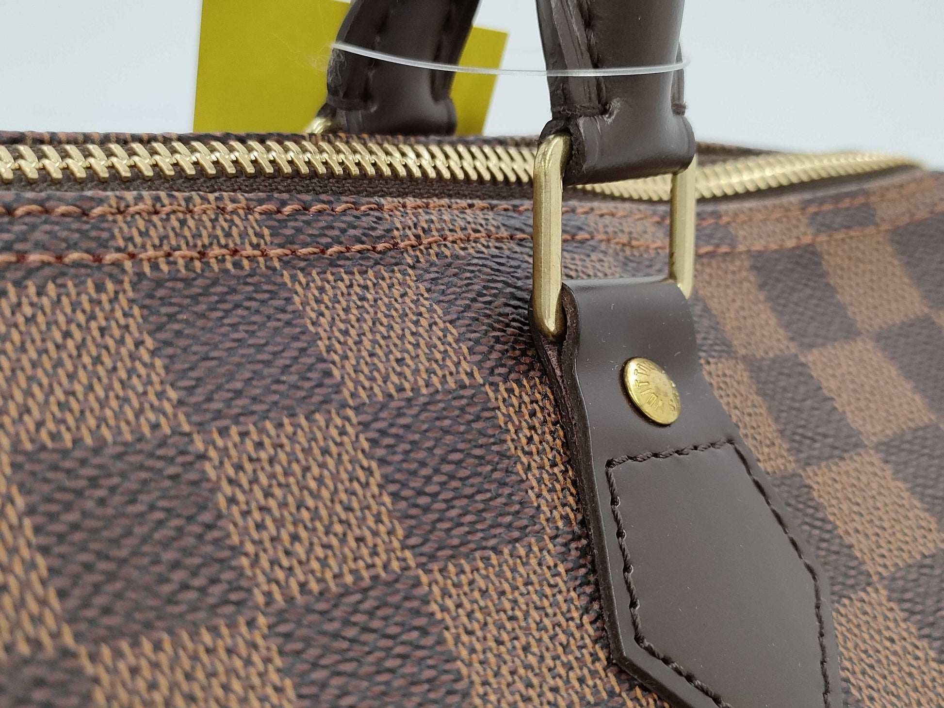 LOUIS VUITTON Damier N41523 Speedy 35 Boston Bag