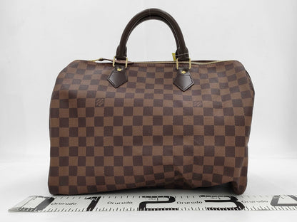 LOUIS VUITTON Damier N41523 Speedy 35 Boston Bag