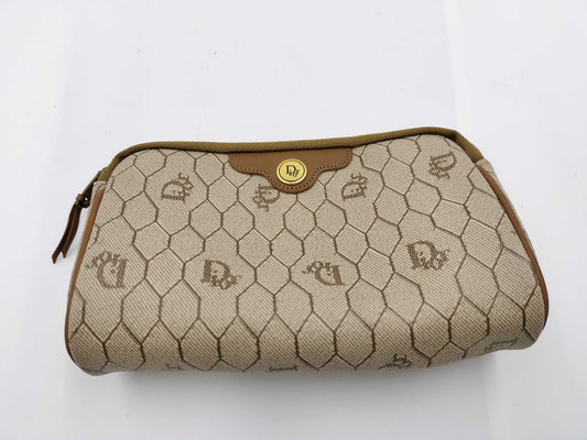 Dior honeycomb pattern pouch / Excellent condition pouch