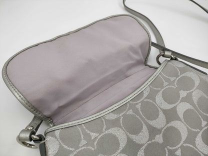 COACH Signature Shoulder Tote Bag 