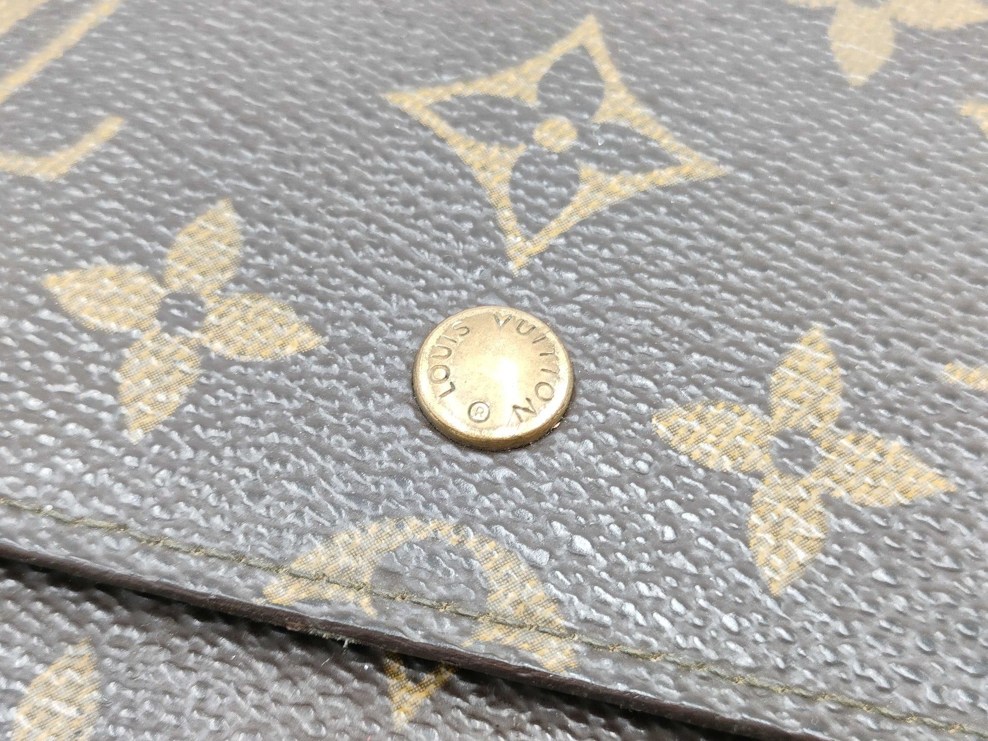 LOUIS VUITTON Monogram M60135 Pochette Passport Card Case, Pass Case, Business Card Case