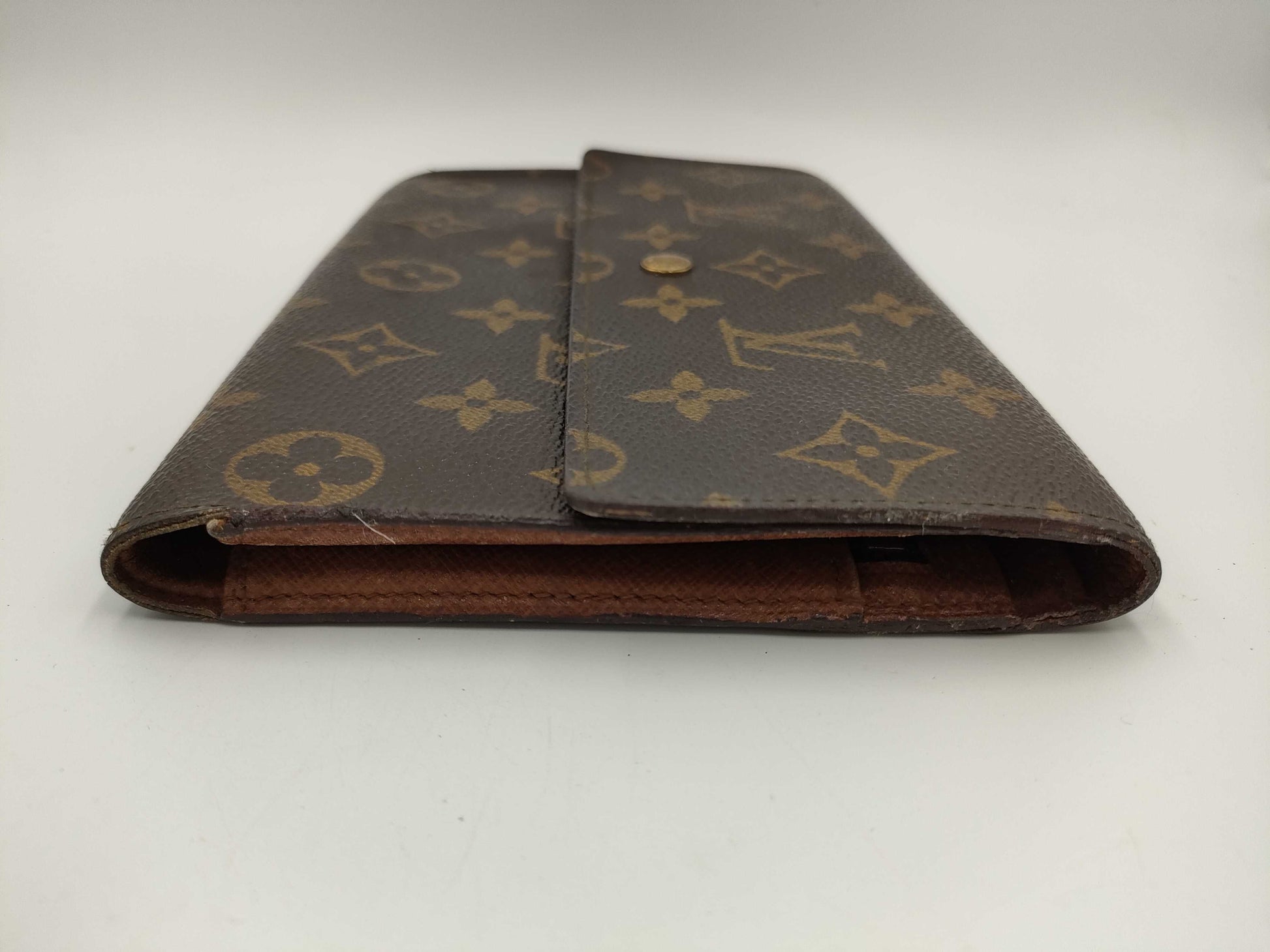 LOUIS VUITTON Monogram M60135 Pochette Passport Card Case, Pass Case, Business Card Case