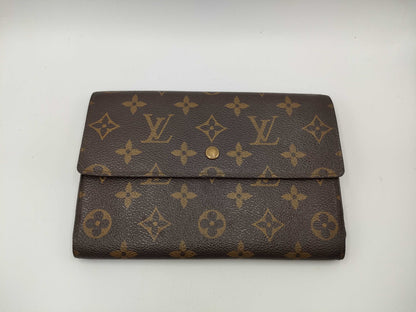 LOUIS VUITTON Monogram M60135 Pochette Passport Card Case, Pass Case, Business Card Case